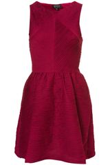 Topshop Texture Pleat Tunic