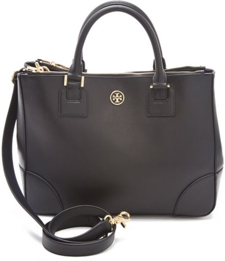 tory burch robinson large zip tote