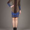 Versace Printed Dress in Animal (brown) - Lyst