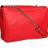 Versace Leather Shoulder Bag  in Red (r) - Lyst