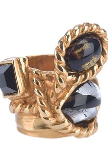 Yves Saint Laurent Embellished Ring - Lyst