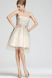 Alice + Olivia Dress Alyssa Embellished Party - Lyst