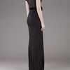 Burberry Prorsum Rouched Gown in Black - Lyst