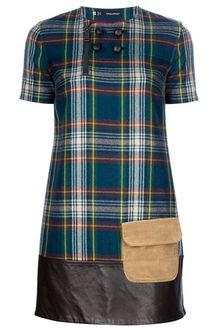 DSquared2 Checked Dress - Lyst