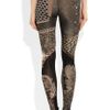 Emma Cook Printed Stretch Jersey Leggings in Black (multicolored) - Lyst