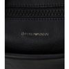 Emporio Armani Smooth Leather Tote Bag in Black - Lyst