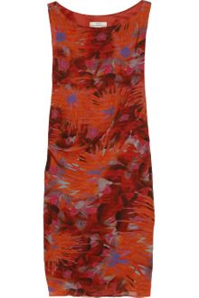 Erdem Adrianna Printed Silk georgette Dress - Lyst