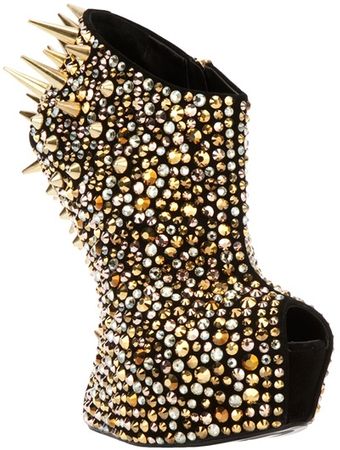 Giuseppe Zanotti Studded Gaga Boot - Lyst