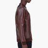 Givenchy  Leather Crewneck Sweater in Brown for Men - Lyst