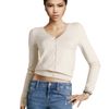 H&m Cardigan in Beige - Lyst