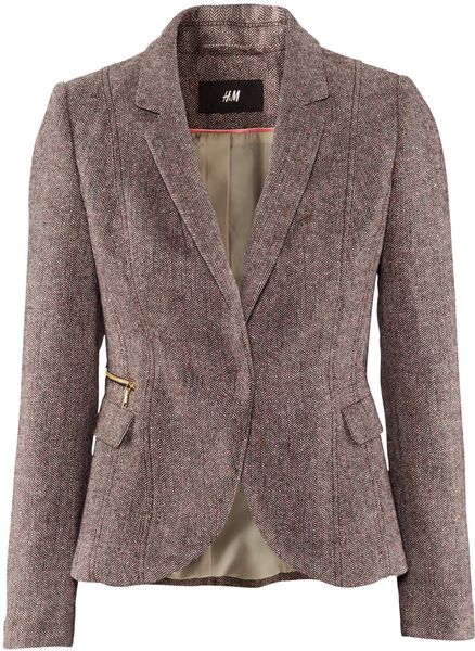 H&m Jacket in Brown - Lyst