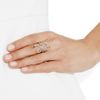 Ileana Makri Snake 18karat Rose Gold Diamond Ring in White (snake) - Lyst