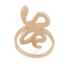 Ileana Makri Snake 18karat Rose Gold Diamond Ring in White (snake) - Lyst