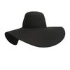 Lanvin Wide Brim Hat in Black - Lyst