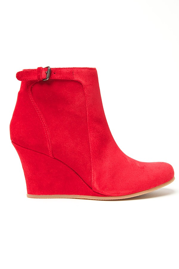 rayna wedge bootie