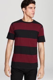 Saturdays Surf Nyc Randall Block Stripe Tee - Lyst