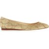 Stella Mccartney Brocade Ballet Flats in Gold - Lyst