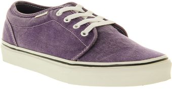 Vans 106 Vulcanized Washed Helio-trope Smu - Lyst