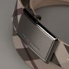 Burberry Smoked Check Betsy Belt in Beige (nude) - Lyst