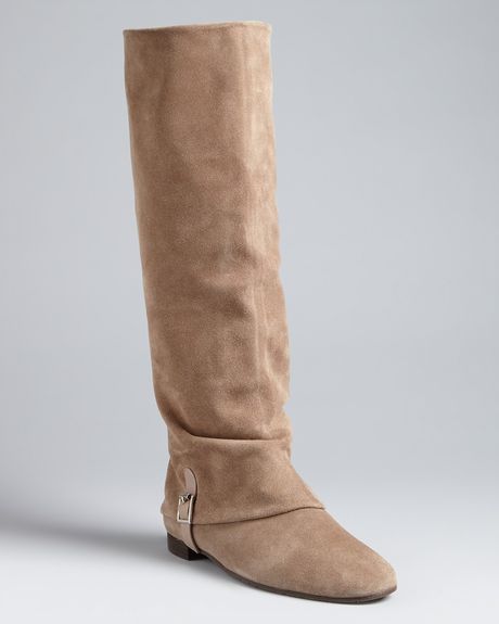 beige tall boots