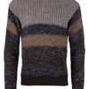 Dolce & Gabbana Block Striped Sweater in Brown for Men (grey) - Lyst