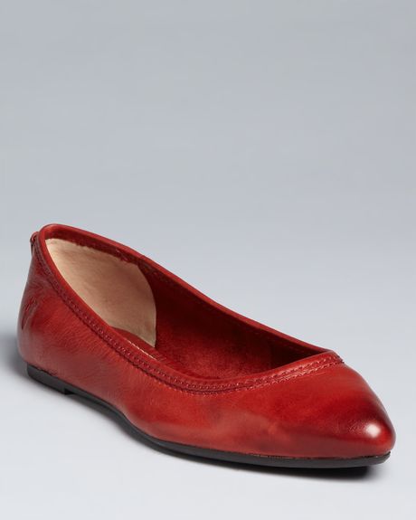 pointed toe ballerina flats