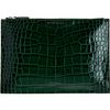 Givenchy Croc Stamped Medium Cosmetic Pouch in Green (gold) - Lyst