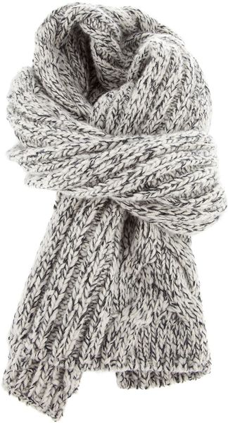 Grp Pony Hair Scarf - Lyst