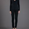 Gucci Logo Embellished Cardigan in Black - Lyst