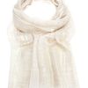 Gucci Fringe Scarf in Beige (cream) - Lyst