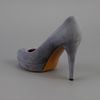 Gucci High Heel Pump in Gray (grey) - Lyst