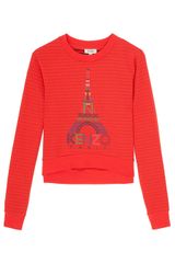 Kenzo Asymmetric Eiffel Kenzo Sweater