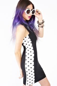 Nasty Gal Hot To Dot Mini Dress - Lyst
