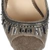 Oscar De La Renta Calvina Embellished Felt Pumps in Brown (taupe) - Lyst