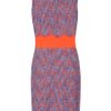 Preen Ingrid Contrast Lace Dress in Purple (nude) - Lyst