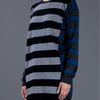 Stella Mccartney Striped Sweater in Gray (grey) - Lyst