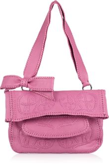 Valentino Textured Leather Shoulder Bag - Lyst