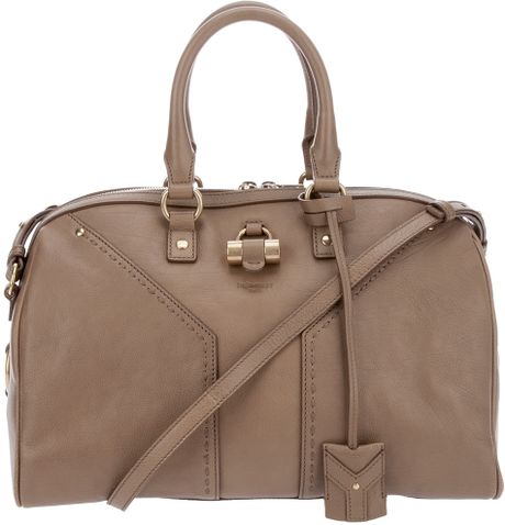Yves Saint Laurent Weekly Muse Tote in Brown (nude) - Lyst