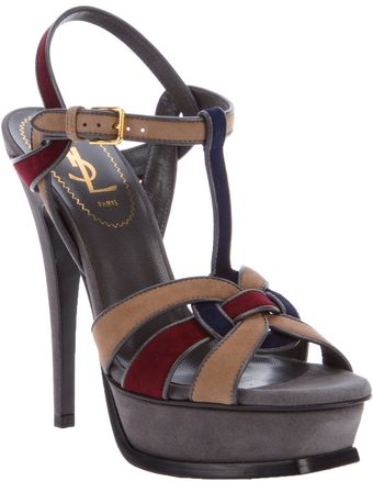 Yves Saint Laurent Tribute Sandal - Lyst