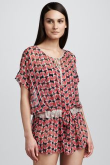 Marc By Marc Jacobs Toucan Do It Sheer Coverup - Lyst