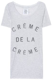 Zoe Karssen Creme De La Creme Tee - Lyst