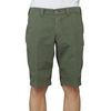 Aspesi Navale Oxford Cotton Shorts in Green for Men (natural) - Lyst