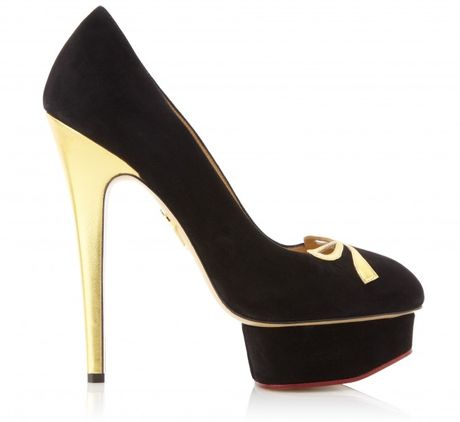 Charlotte Olympia Arabella in Black - Lyst