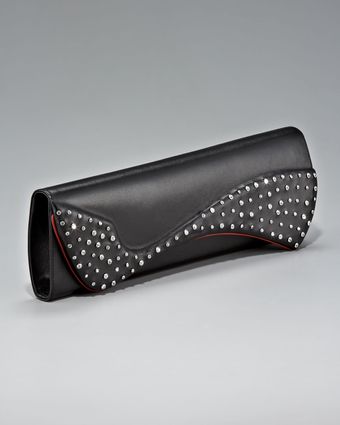 Christian Louboutin Pigalle Crystallized Clutch Bag - Lyst