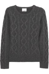 Crumpet Cableknit Cashmere Sweater