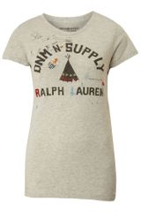 Denim And Supply Ralph Lauren Ralph Lauren Tee Pee Logo Tshirt