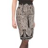 Giambattista Valli Gonna Lana E Seta Con Trama Cashmere in Black - Lyst
