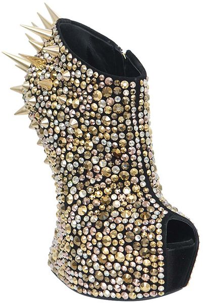 giuseppe zanotti wedge booties