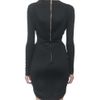 Givenchy Stretch Jersey and Viscose Dress in Black - Lyst