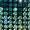 Lanvin Crystal Embellished Box Clutch in Green (grey) - Lyst